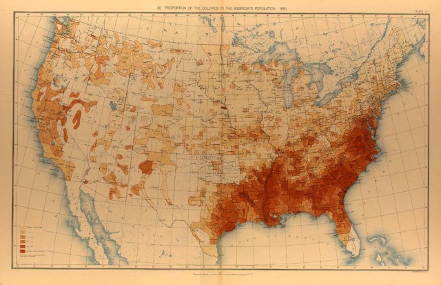 Population Density of African-Americans