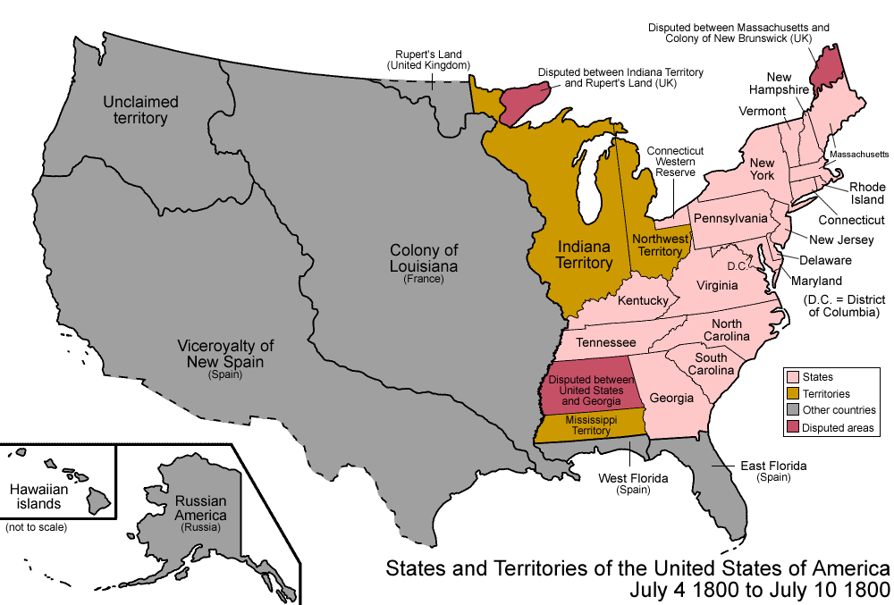 America, 1800