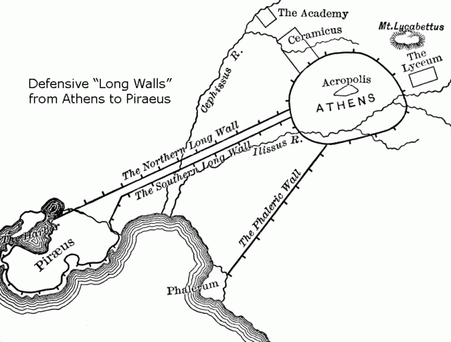 Athens' Long Wall